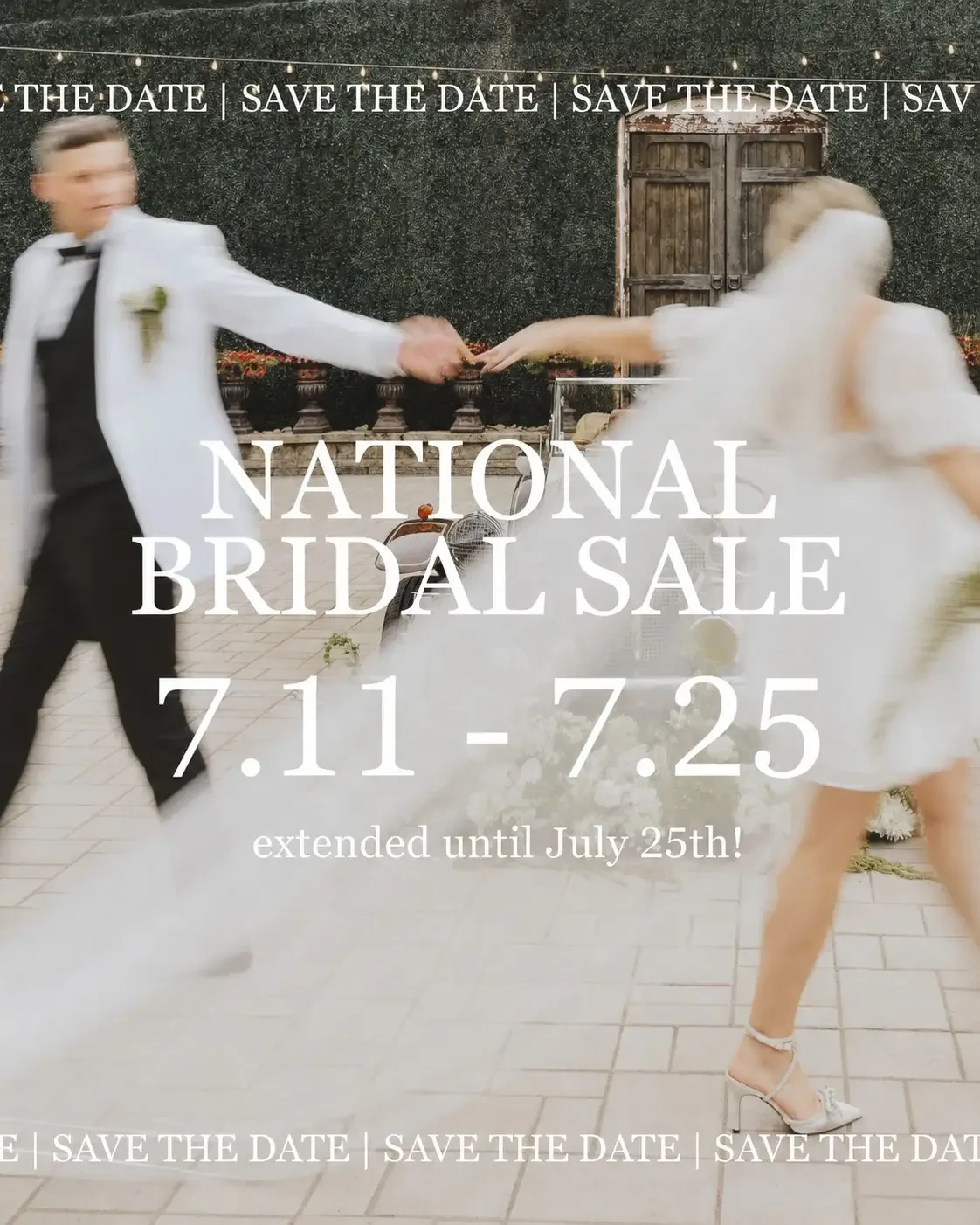 National Bridal Sale at Poffie Girls