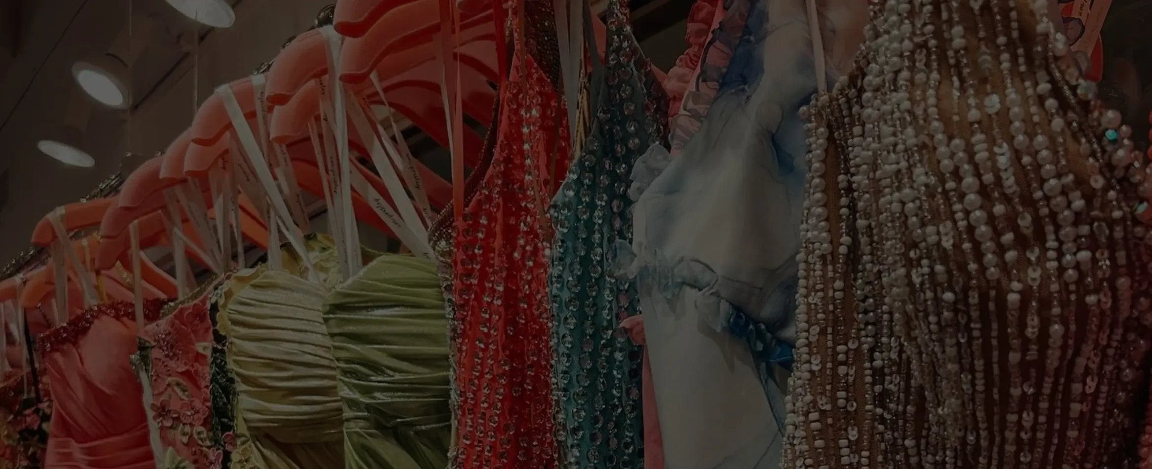 dresses hanging desktop image