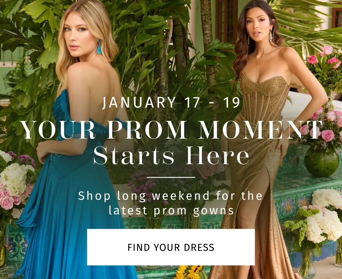 your prom dress awaits at Poffie Girls